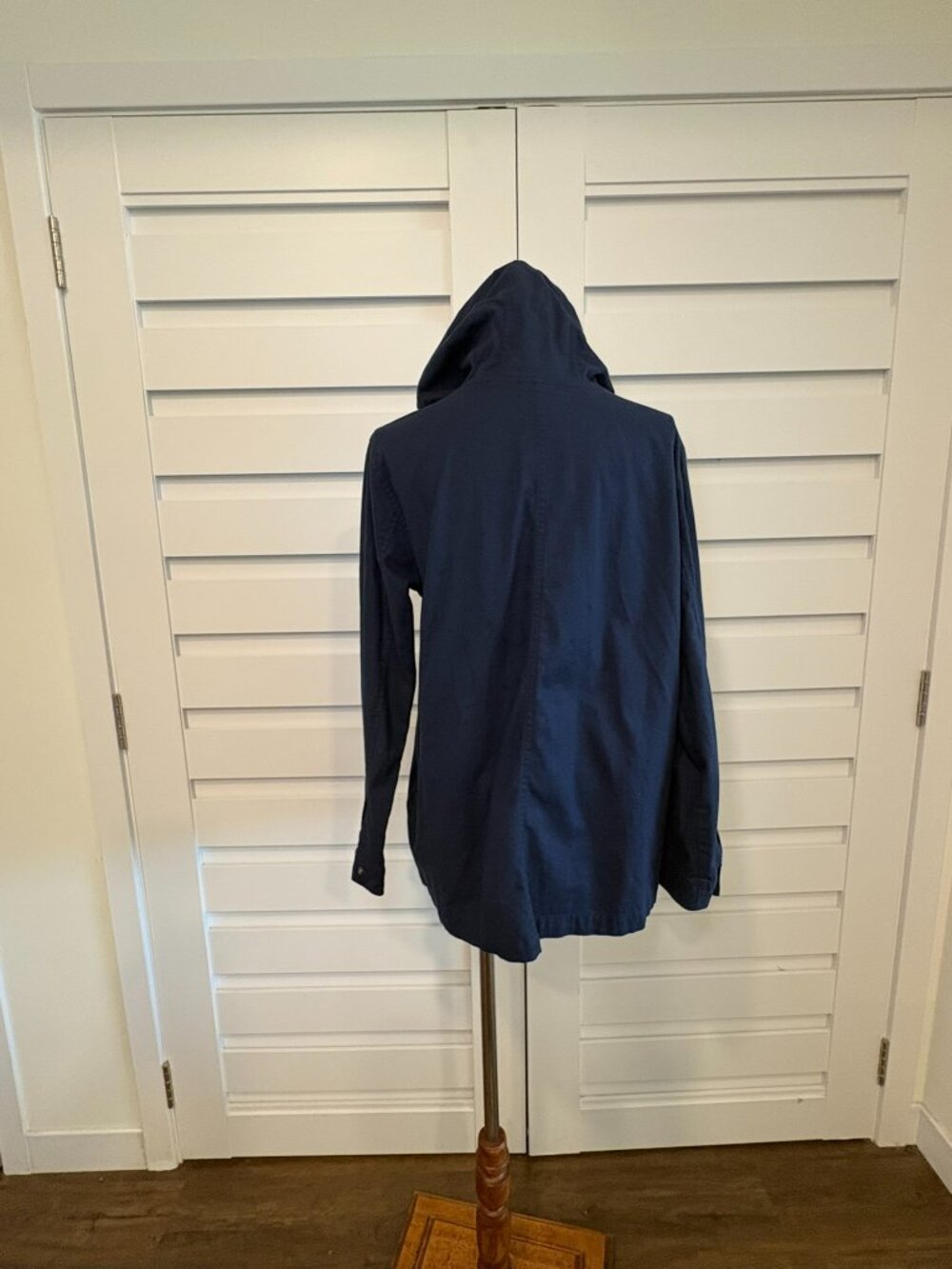 The North Face Shipler Cotton Utility Coastal New England Jacket Montague Blue L - Picture 11 of 15